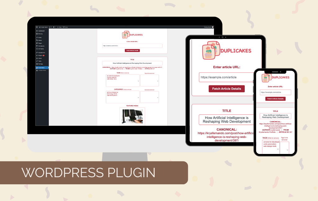 Cross-Site Publishing Made Simple – Duplicakes